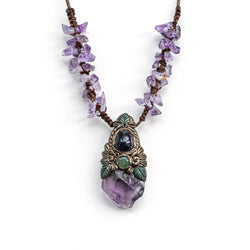 Enchanted Amethyst Allure Reverie Pendant