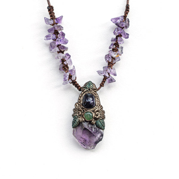 Enchanted Amethyst Allure Reverie Pendant