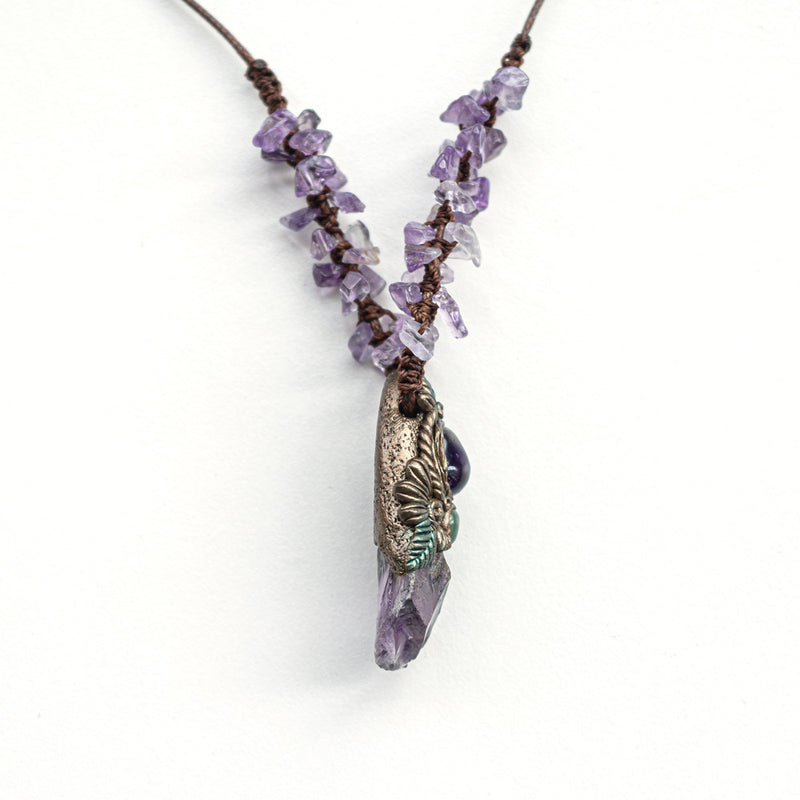 Enchanted Amethyst Allure Reverie Pendant