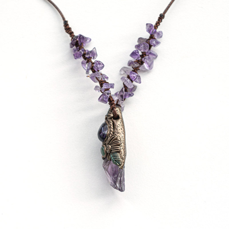 Enchanted Amethyst Allure Reverie Pendant