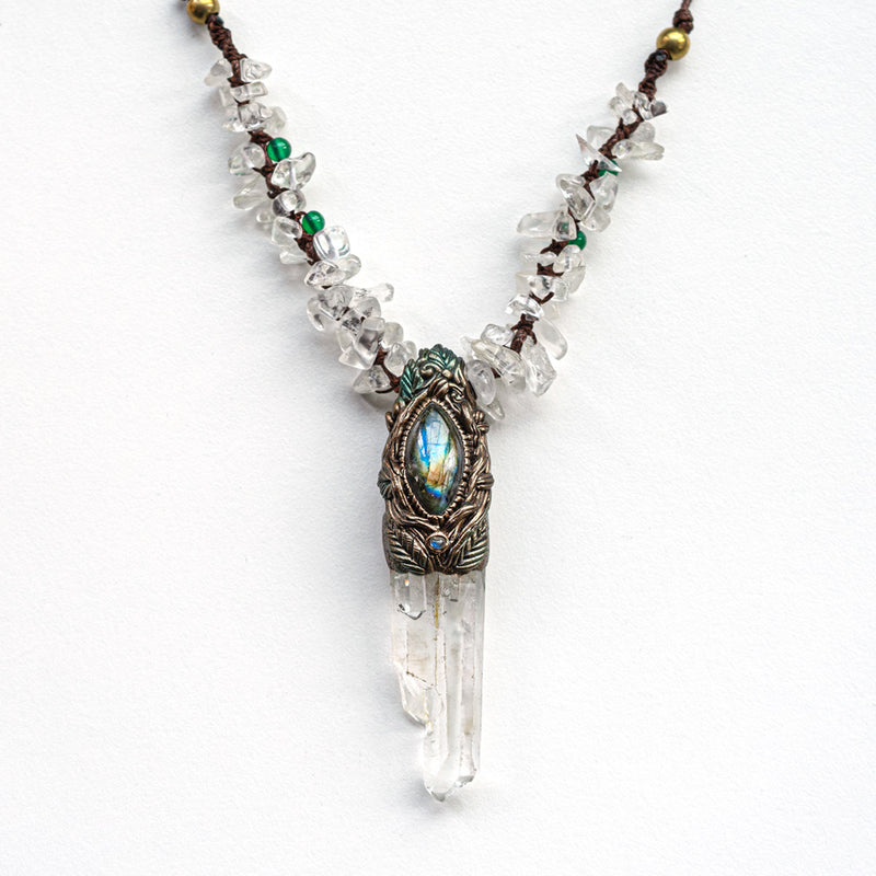 Enchanted Crystal Labradorite Pledge Pendant