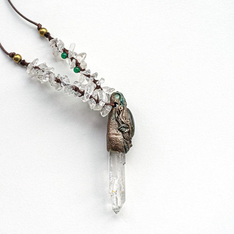 Enchanted Crystal Labradorite Pledge Pendant